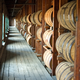 Uno de los almacenes de la destilería. Foto: Buffalo Trace.